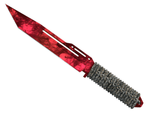 Paracord Knife | Doppler (Ruby)