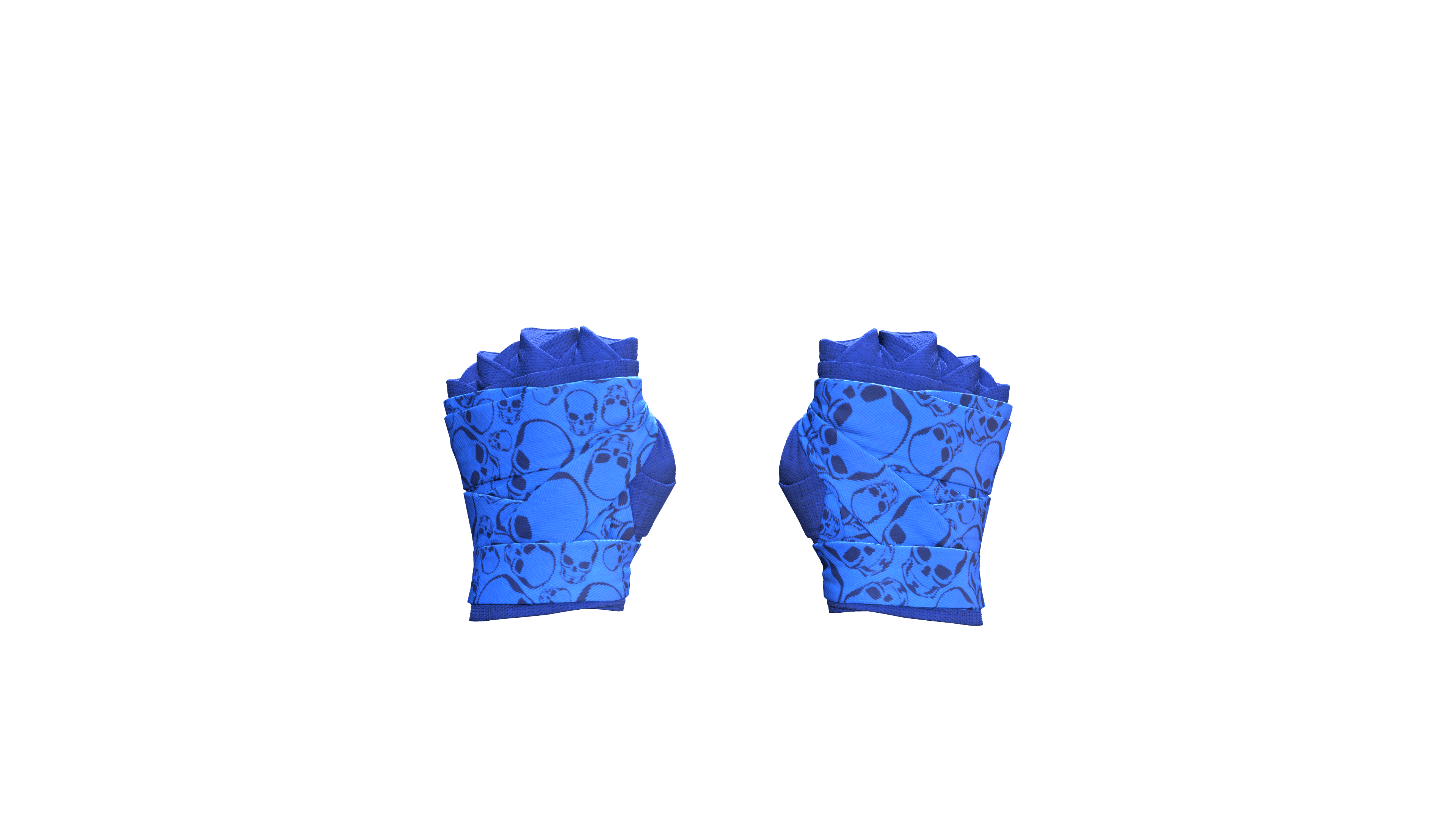 Hand Wraps | Cobalt Skulls