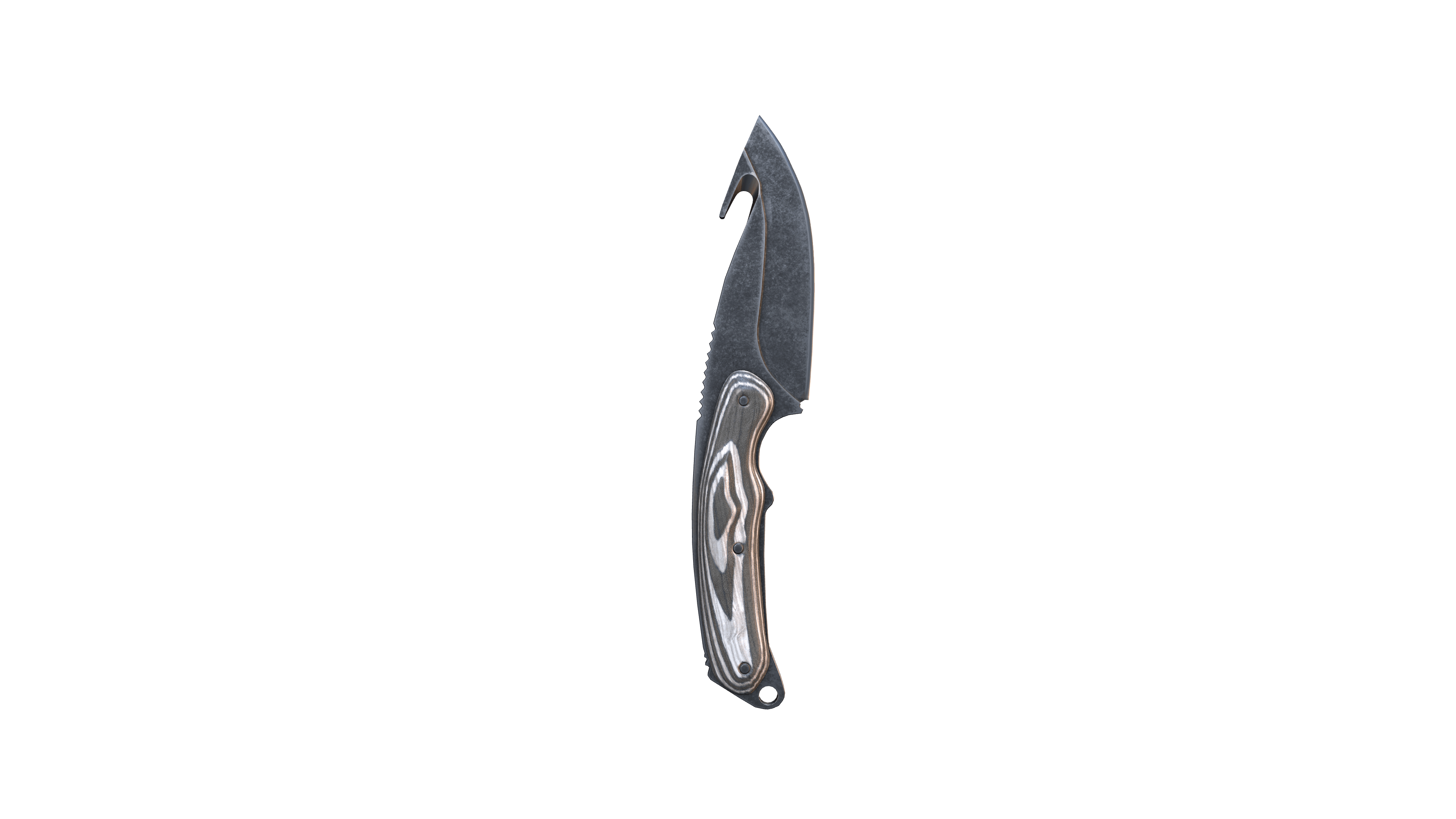 Gut Knife | Black Laminate