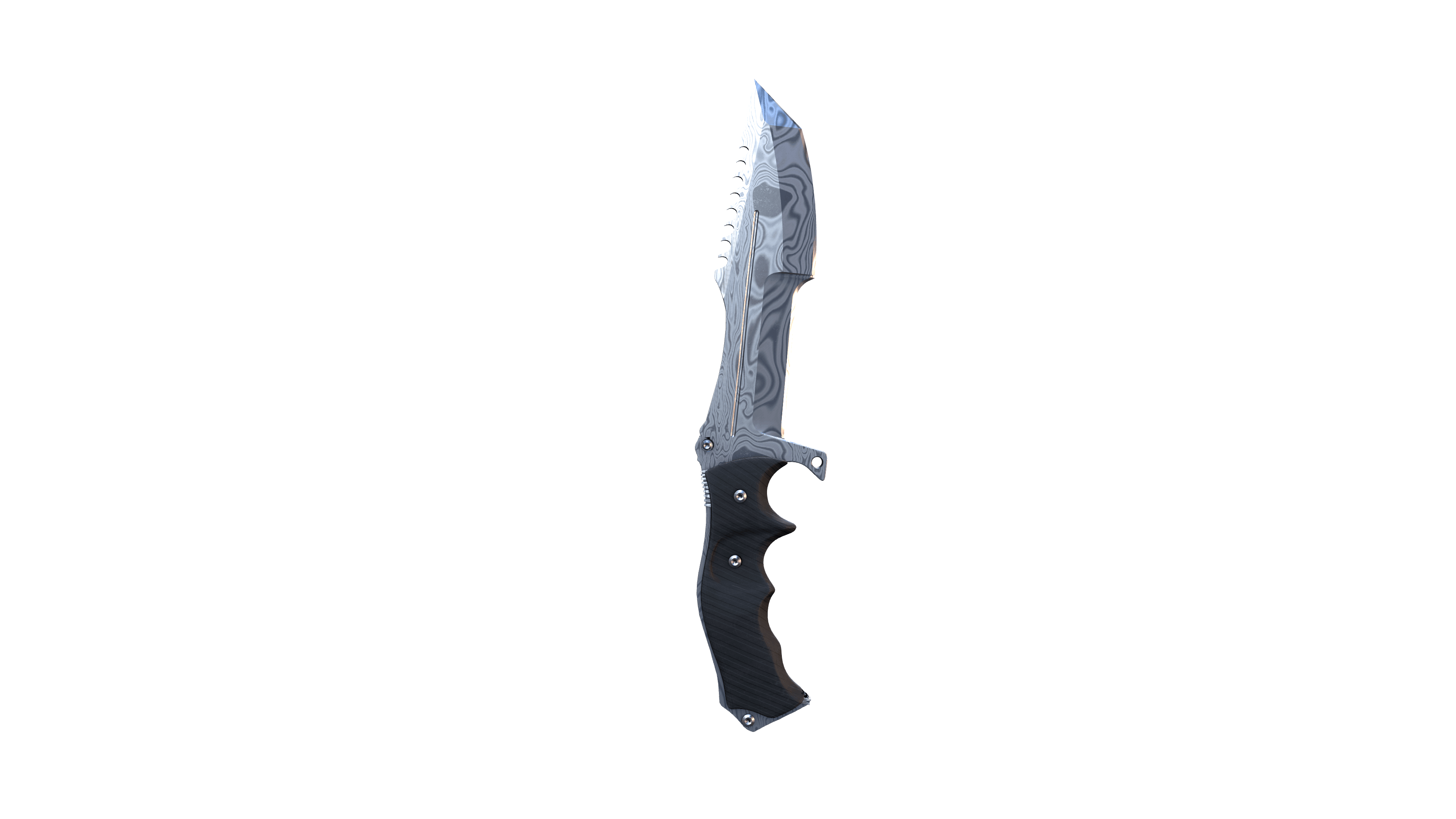 Huntsman Knife | Damascus Steel