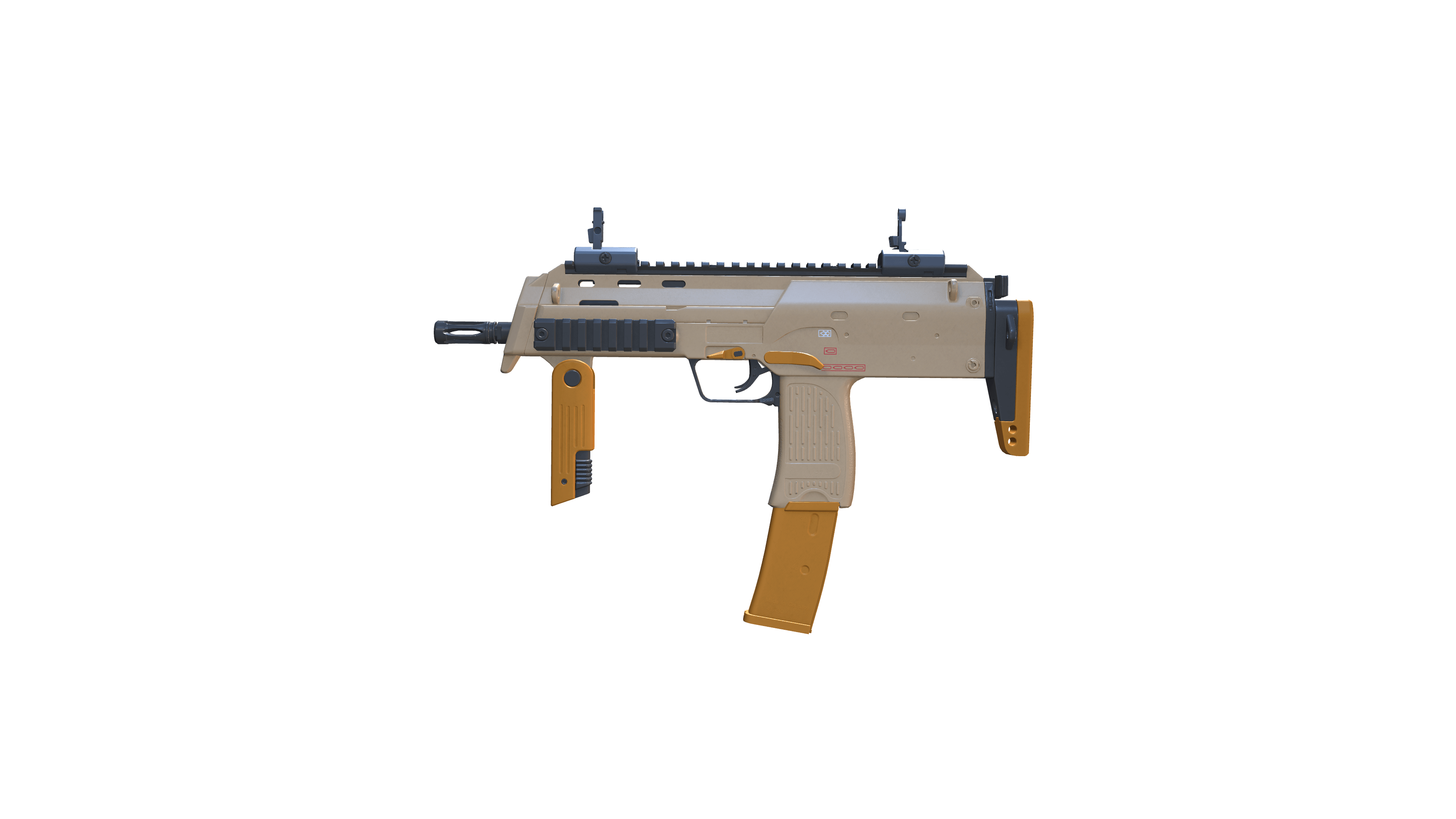 MP7 | Short Ochre