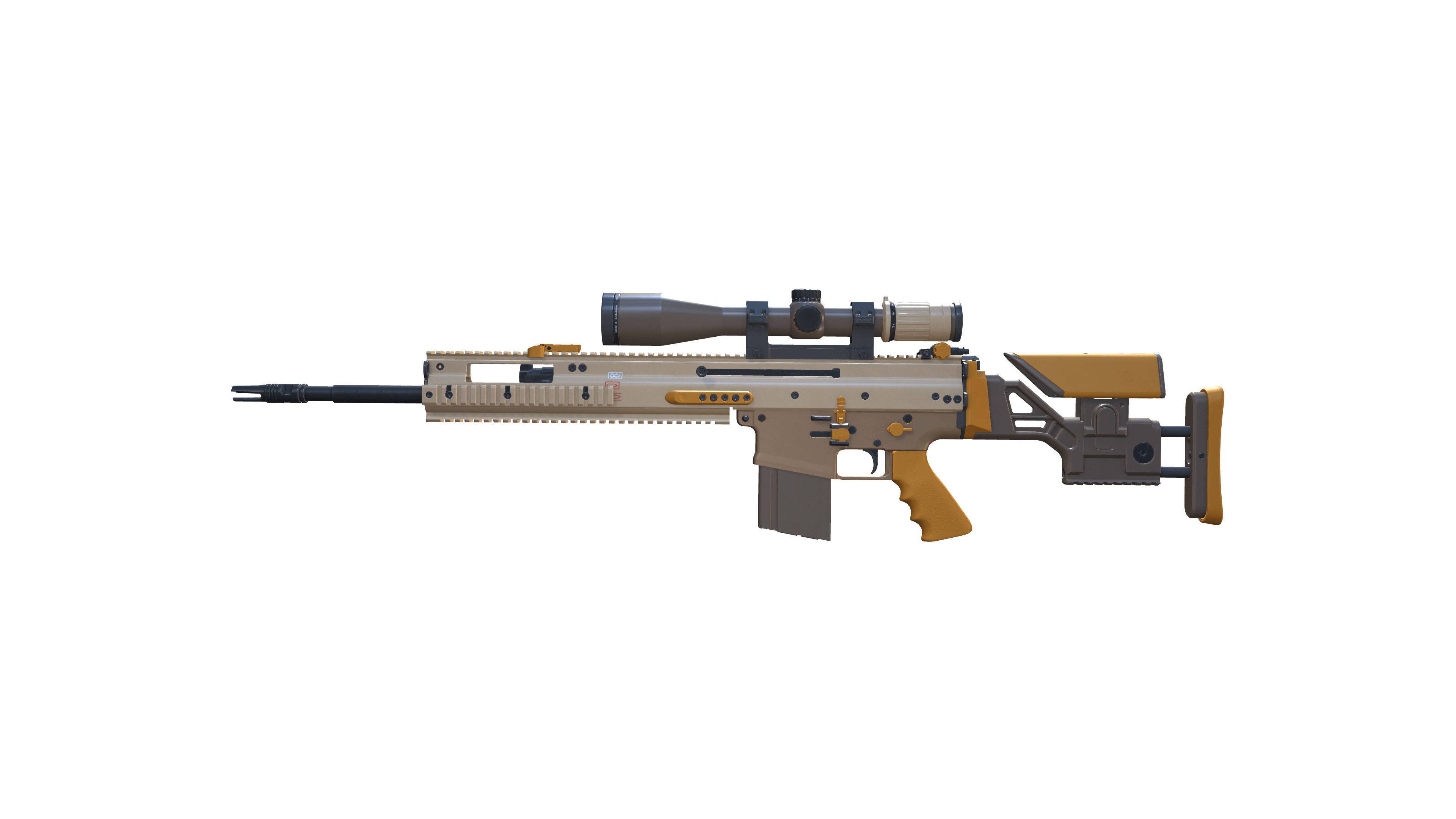 SCAR-20 | Short Ochre