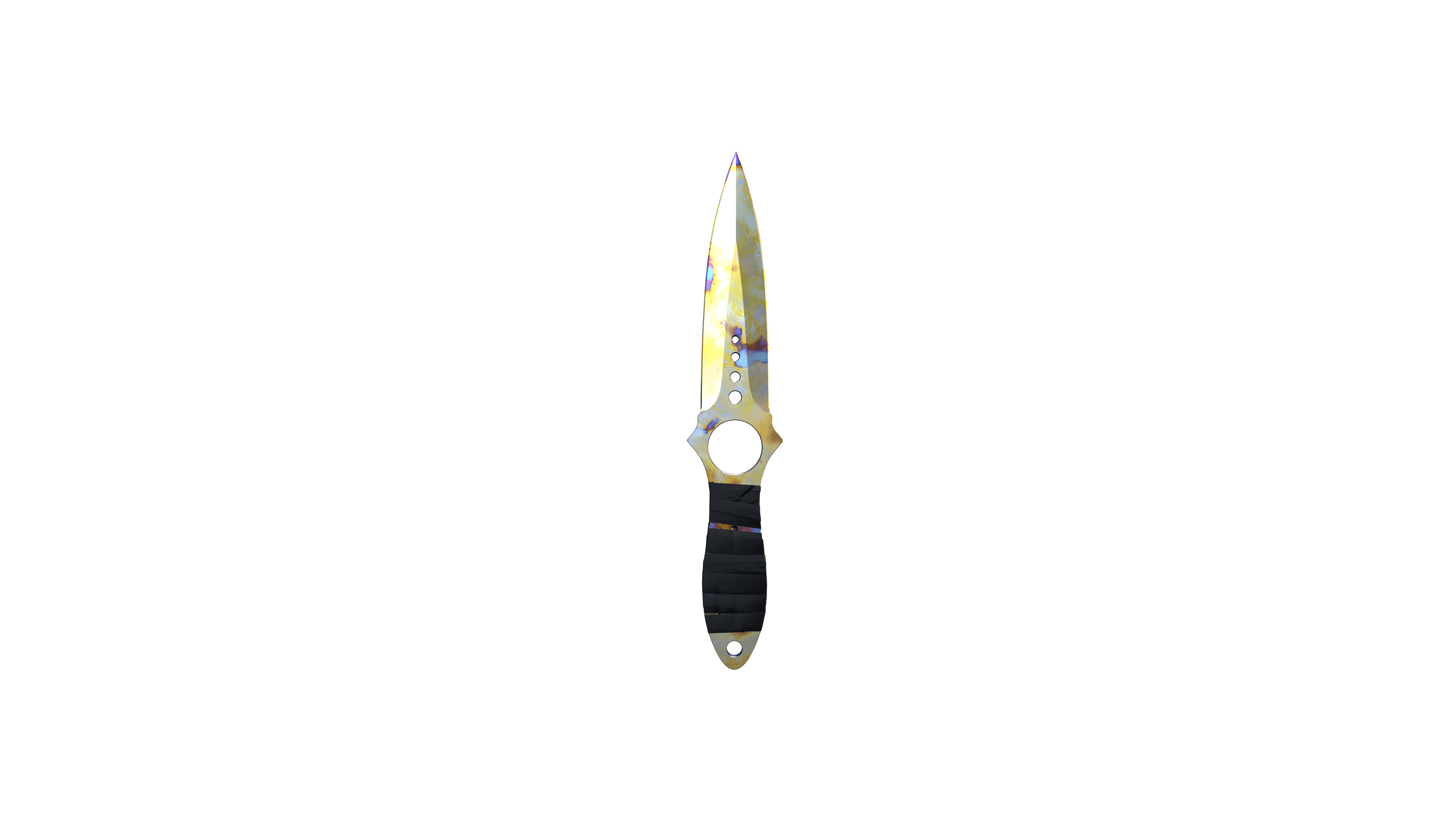 Skeleton Knife | Case Hardened