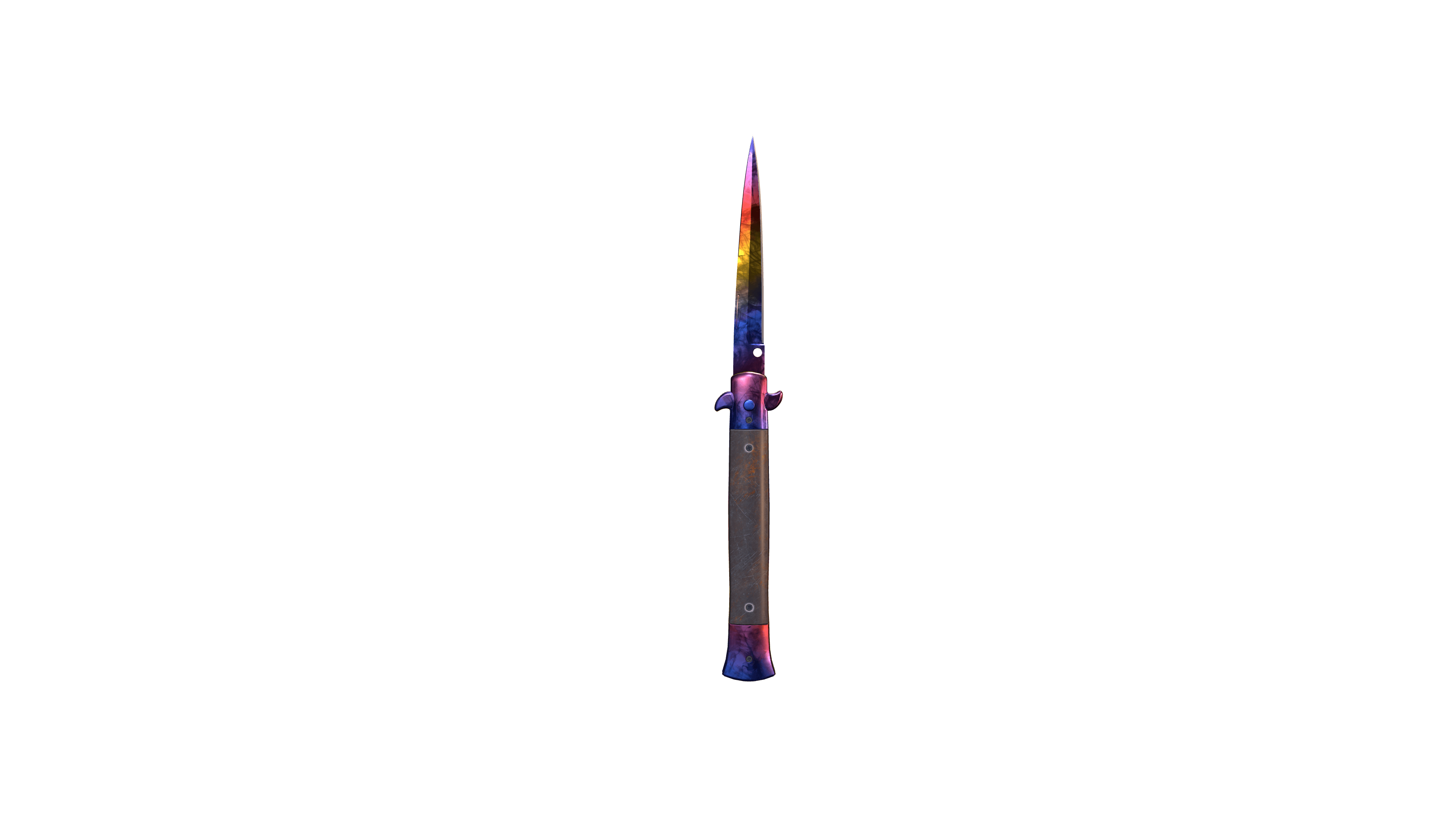 Stiletto Knife | Marble Fade