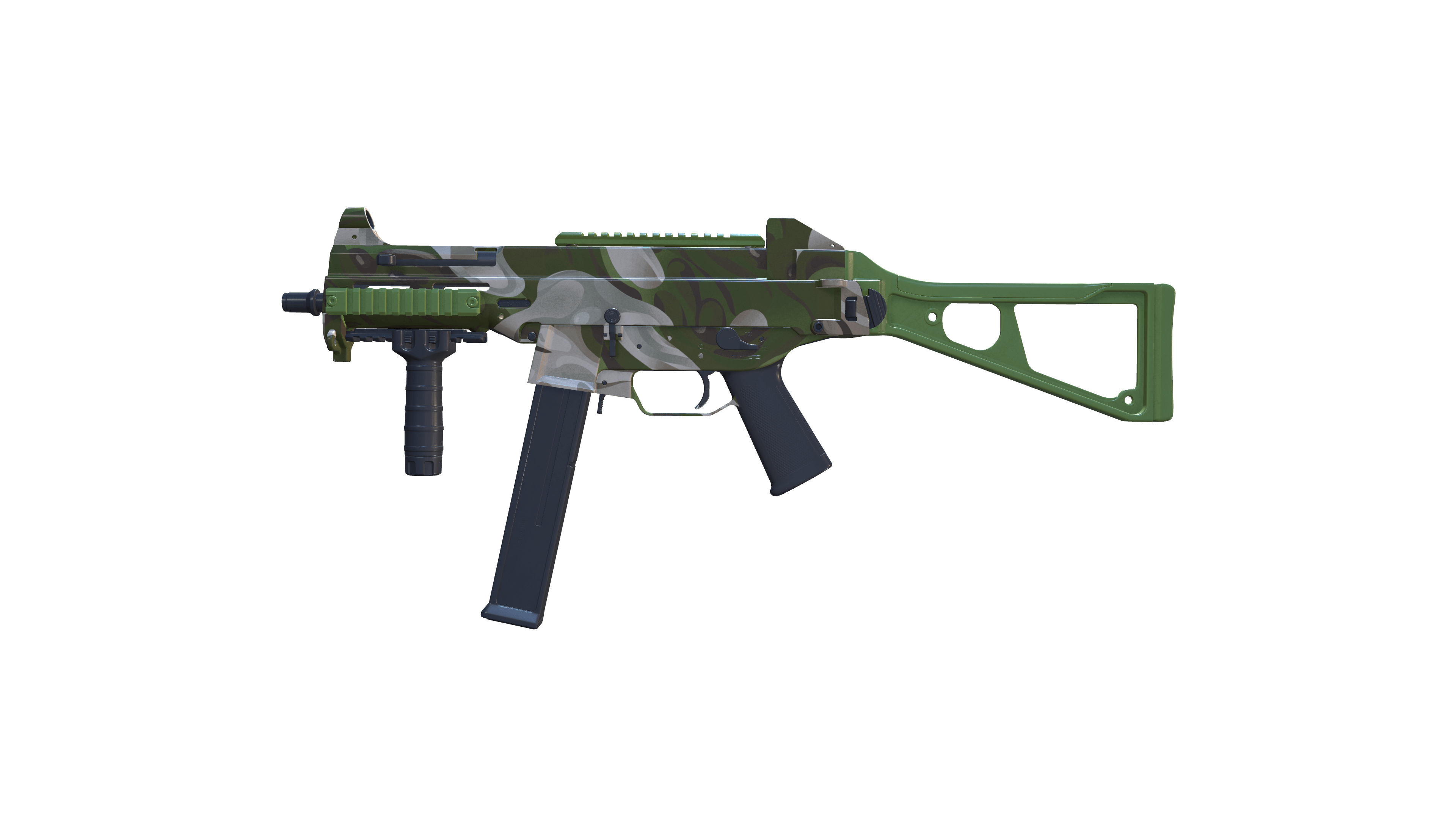 UMP-45 | Green Swirl